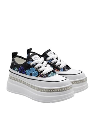 GUJA 25Y423-6 GİZLİ DOLGU PULPAYETLİ KADIN SNEAKER AYAKKABI