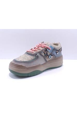 Guja 25k328 Kadın Sneaker Kalın Taban Spor Ayakkabı Bej