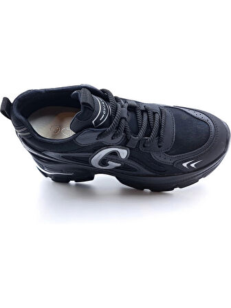 GUJA 25K450 KADIN GİZLİ TOPUK GÜNLÜK SPOR AYAKKABI SİYAH