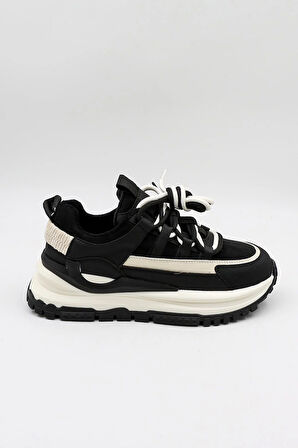 Guja İthal Özel Seri Kadın Günlük Spor Ayakkabı  GJ331 - Siyah - 36