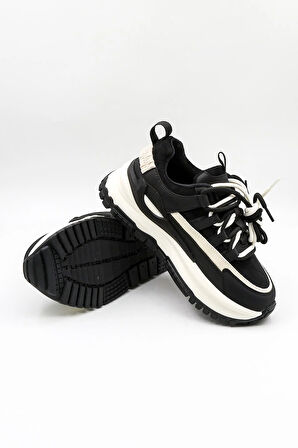 Guja İthal Özel Seri Kadın Günlük Spor Ayakkabı  GJ331 - Siyah - 36