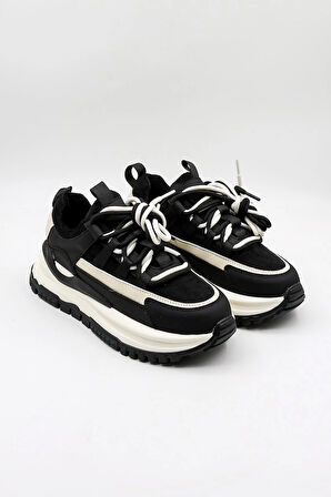 Guja İthal Özel Seri Kadın Günlük Spor Ayakkabı  GJ331 - Siyah - 36