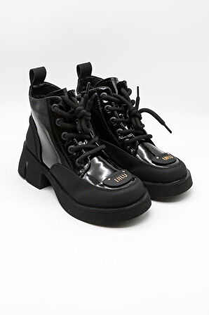 Guja İthal Seri Kadın Sneaker Bot GJ405 - Siyah - 36