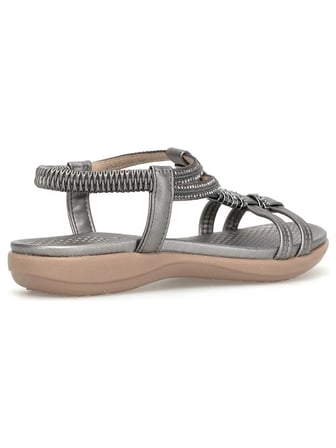 Guja 26Y240-11 Gri Kadın Yazlık Sandalet