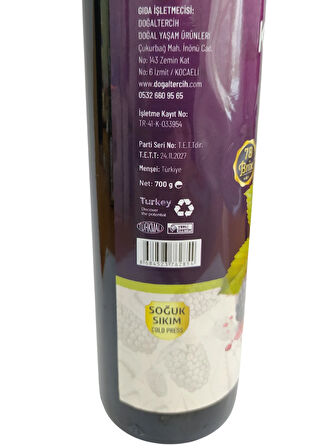 Doğaltercih Soğuk Sıkım Karadut Özü (Black Mulberry Extract) 700 gr