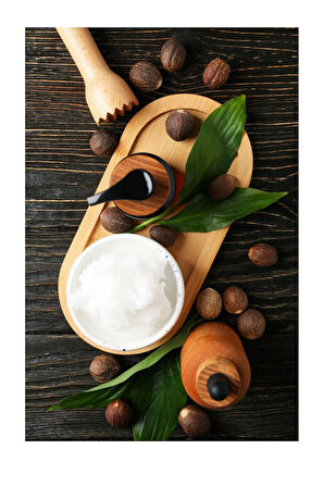 OKTİR SHEA BUTTER YAĞI 30 ml Nemlendirici - Masaj Yağı-bakım yağı