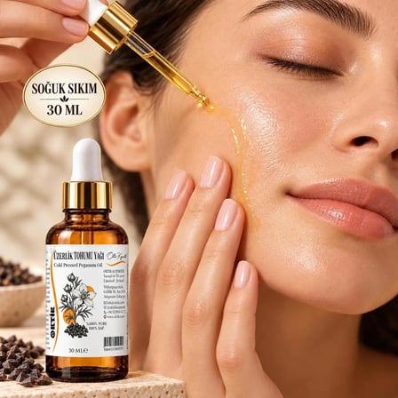 SOĞUK SIKIM ÜZERLİK TOHUMU YAĞI LEKE KARŞITI ARINDIRICI NEGATİF ENERJİ TEMİZLEYİCİ 30 ML