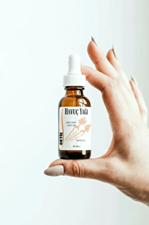 HAVUÇ TOHUMU UÇUCU YAĞI 30 ML – SAF & DOĞAL CİLT YENİLEYİCİ, LEKE VE YAŞLANMA KARŞITI AROMATERAPİ