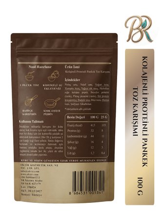 Biorenza Kolajenli̇ Protei̇Nli̇ Pankek Toz Karişimi