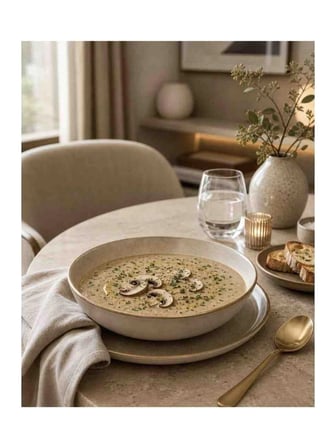 Biorenza Proteinli Vegan Mantarlı Toz Çorba Karışımı – Bezelye Proteinli, Pirinç Proteinli, Bakliyatlı ve Sebzeli 100 G