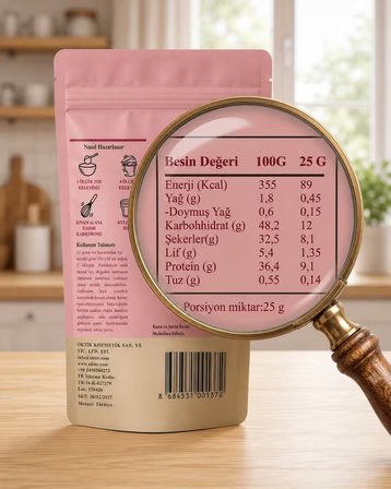 Biorenza - KOLAJENLİ PROTEİNLİ MEYVELİ PUDİNG TOZ KARIŞIMI – HURMA TOZLU, MUZLU & ÇİLEKLİ ŞEKER İLAVESİZ KATKISIZ & KORUYUCUSUZ & PRATİK 100 G