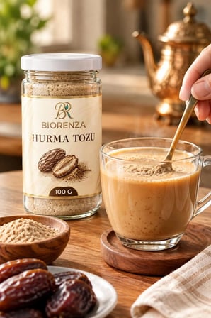 Hurma Tozu 100 G %100 Hurma, Kek, Kurabiye, Yoğurt Ve Smoothie Tarifleri İçin