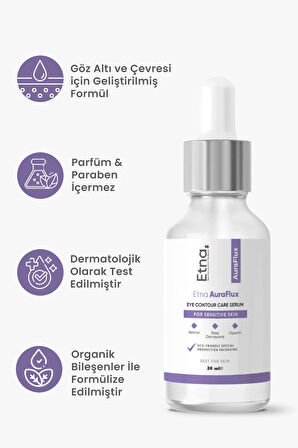 Etna Pharma AuraFlux Retinol Göz Altı Bakım Serumu 30 ML