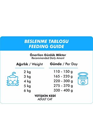 Foodline Somonlu Yetişkin Kedi Konservesi 400 Gr x 3 Adet