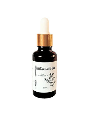 Sarı Kantaron Yağı 30 ml Cilt Yatıştırıcı, Yara Iyileştirici Ve Bakım Yağı