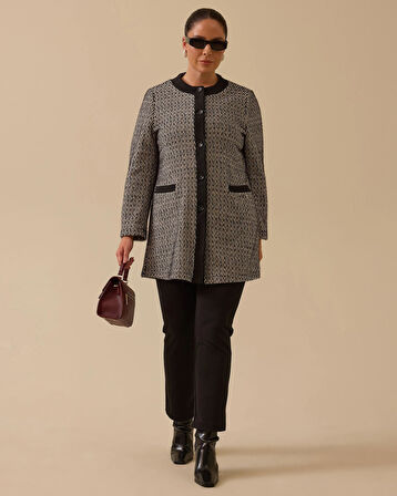 10002521714003 GALAXİ TRİKO CEKET