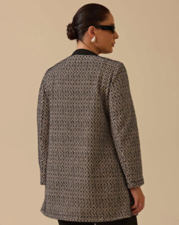 10002521714003 GALAXİ TRİKO CEKET