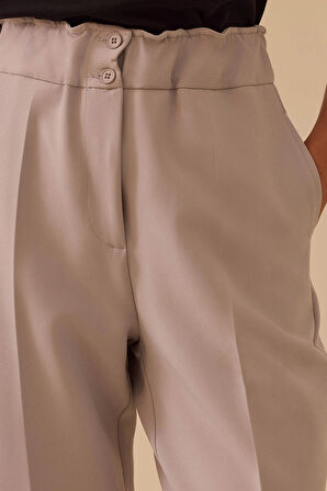 Seçil Kadın Havuç Kesim Pantolon 0036 Gri