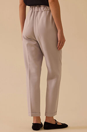 Seçil Kadın Havuç Kesim Pantolon 0036 Gri