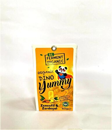 Organik Zencefil & Zerdeçal Yummy 60 G