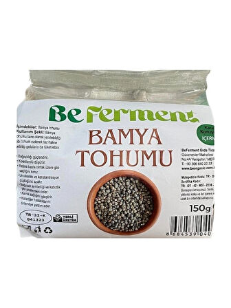 BEFERMENT DOĞAL BAMYA TOHUMU 150 GR