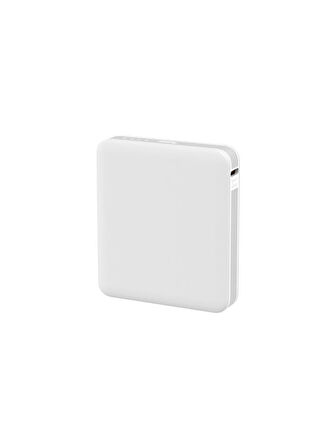 Logia Mini 5000 mAh Ultra Hızlı Taşınabilir Şarj Cihazı / Type-C Beyaz