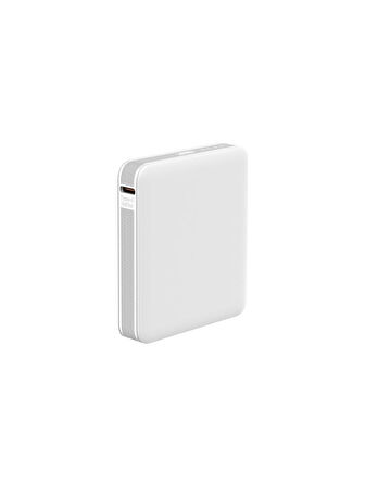 Logia Mini 5000 mAh Ultra Hızlı Taşınabilir Şarj Cihazı / Type-C Beyaz