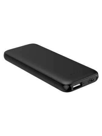 Logia Thin 5b Slim Ultra Ince 5000MAH Powerbank Taşınabilir Şarj Cijhazı - Siyah