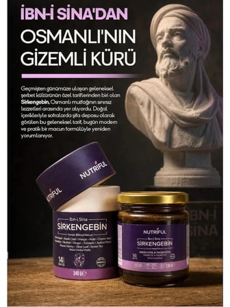 Nutriful Ibn-i Sina Sirkengebin Prebiyotik Macunu