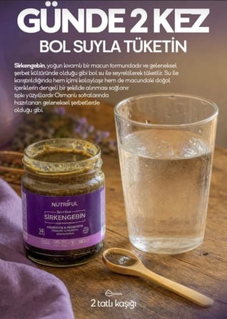 Nutriful Ibn-i Sina Sirkengebin Prebiyotik Macunu