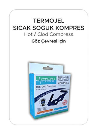 Göz ve Çevresi Için Termojel - Sıcak Soğuk Kompres - Kumaş Buz Jel