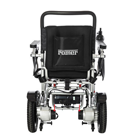 Römer Akülü Tekerlekli Sandalye | Ultra Hafif Lityum Batarya, Alüminyum Şase ve Geniş Oturum R110