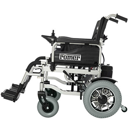 Römer Akülü Tekerlekli Sandalye | Katlanabilir Çelik Şase ve 150 Kg Taşıma Kapasiteli Yapısıyla R103