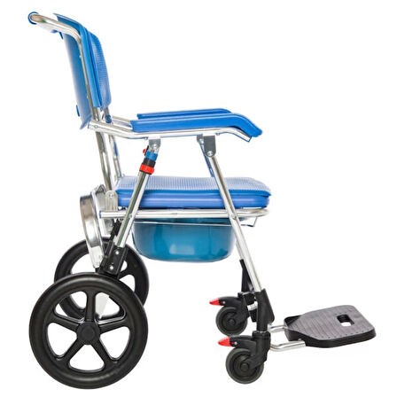 Römer Banyo ve Tuvalet Sandalyesi | Katlanabilir, Hafif ve Fren Sistemli Yapıda R402