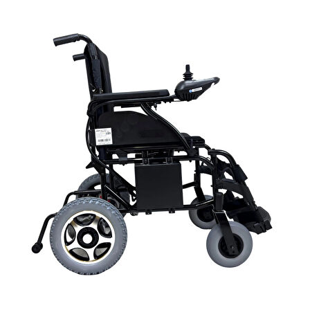 Römer Akülü Tekerlekli Sandalye | Katlanabilir Çelik Şase, Konforlu Minder R107