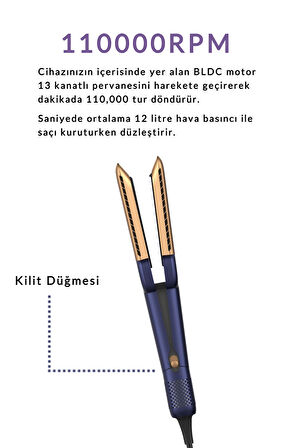 QU HİGH SPEED AİRSTRAİT SAÇ DÜZLEŞTİRİCİ
