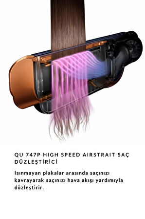 QU HİGH SPEED AİRSTRAİT SAÇ DÜZLEŞTİRİCİ