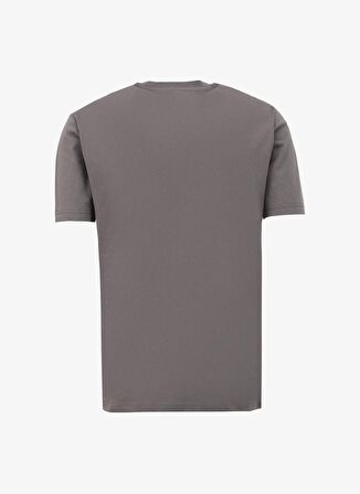 Lee Bisiklet Yaka Antrasit Erkek T-Shirt L60UFQ003 Bisiklet Yaka T-shirt