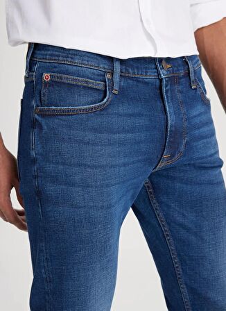 Lee Normal Bel Slim Fit Mavi Erkek Denim Pantolon L719127XT Luke Jean Pantolon