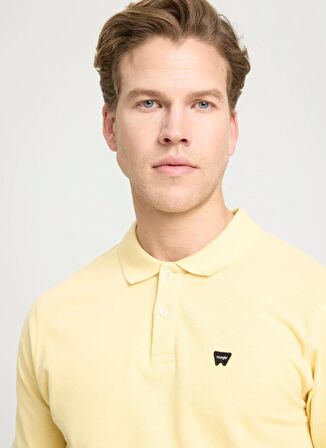 Wrangler Sarı Erkek Polo T-Shirt W7D5K4XX2TXCU Kısa Kollu Polo Tshir