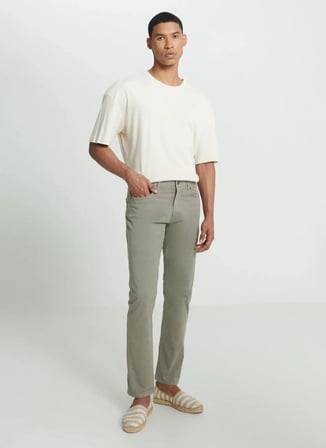 Lee Normal Bel Slim Fit Kiremit Erkek Chino Pantolon L72AA5708A95 ExtremeMotion Slim Pan