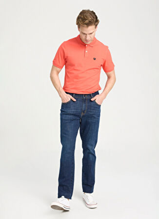 Wrangler Normal Bel Slim Fit Koyu Mavi Erkek Denim Pantolon W12S085W50 Texas Slim Jean Pantolon