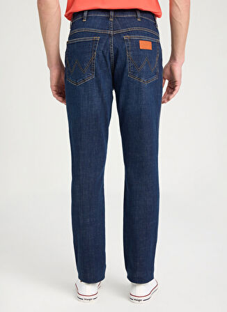 Wrangler Normal Bel Slim Fit Koyu Mavi Erkek Denim Pantolon W12S085W50 Texas Slim Jean Pantolon