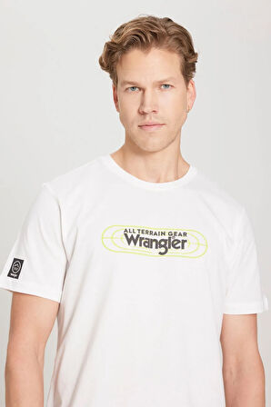 Wrangler Erkek Beyaz  Tişört (Model Kodu: W241539102 )