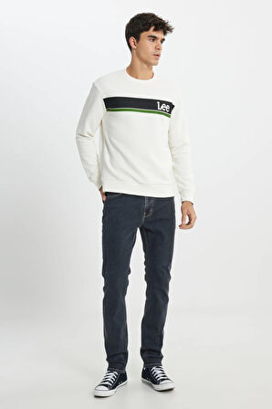 Lee Bisiklet Yaka Regular Fit Erkek Sweatshirt - L232501