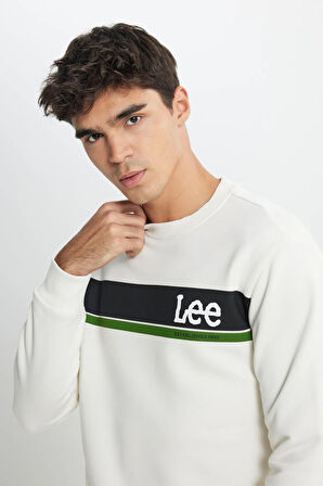 Lee Bisiklet Yaka Regular Fit Erkek Sweatshirt - L232501