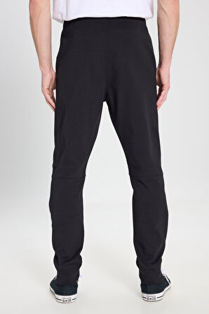 Regular Fit Normal Kesim Siyah Sweatpant Eşofman Altı