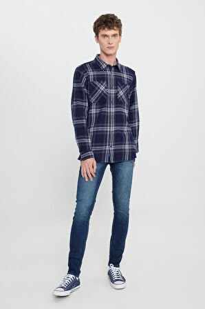 Regular Fit Normal Kesim %100 Pamuk Çok Renkli Gömlek