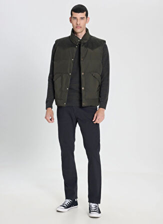 Lee Haki Erkek Yelek LD507064192 Haki Puffer Yelek