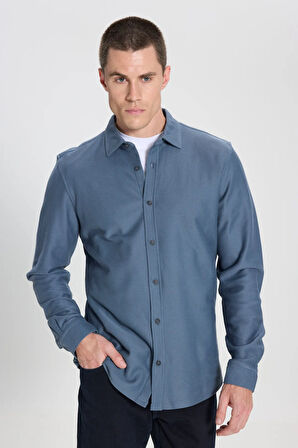 Wrangler Erkek Mavi Gömlek (Model Kodu: W242585315 )